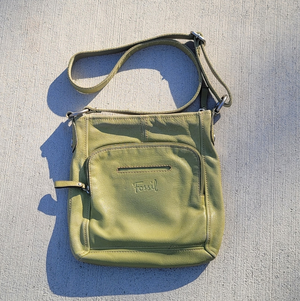 Vtg Fossil Hanover Bag